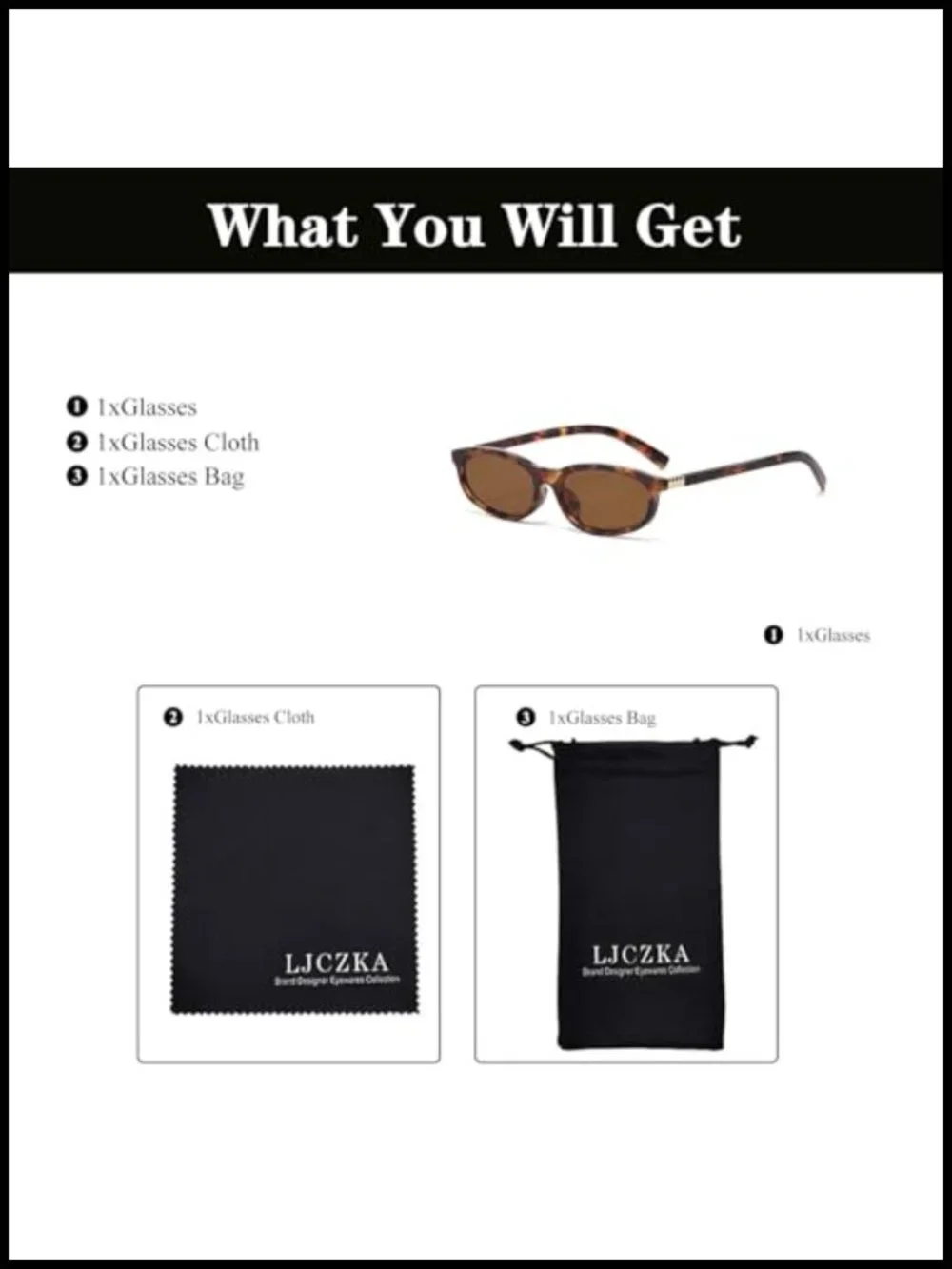 Retro Oval Cat Eye Sunglasses Narrow UV400 Protection Plastic Frame